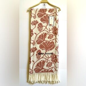 🎁Texteis Penedo Throw Blanket - Cotton Blend - Fall Floral MADE IN PORTUGAL